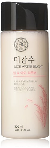 The Face Shop Rice Water Bright Lip & Eye Makeup Remover, 120ml