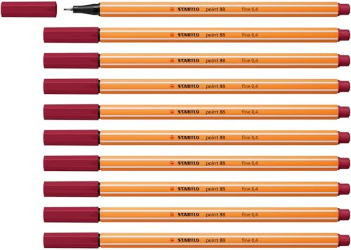STABILO - Fineliner - point 88-10er Pack - purpur