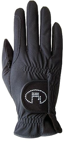 Roeckl Sports Lisboa Gants d'équitation d'été pour Femme Noir 7