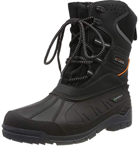 SPIRALE Winterstiefel Iceland - mit wärmendem Webpelz-Innenfutter - Perfekter Halt auf Schnee & EIS (43)