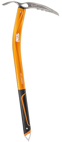 Petzl Eispickel Summit Evo, Piccozza Per Gelato Unisex Adulto, Arancione (Orange), 52 cm