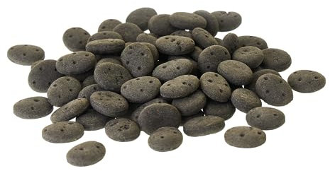 Charcoal Cobs Dog Biscuits 10kg - Activated Charcoal Dog Treats - Helps Aid Digestion, Reduce Wind & Plaque (UK MADE)