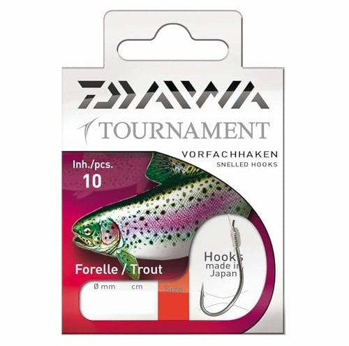 Daiwa Tournament Forellenhaken Gr. 6, 120cm - Gr.6-0,23mm