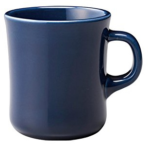 Slow Coffee 13.5 oz. Mug Color: Navy