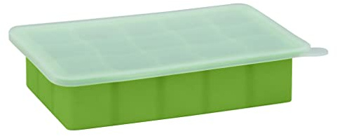 green sprouts - Silicone fresh baby food freezer tray - Green,One Size,185300-500-00