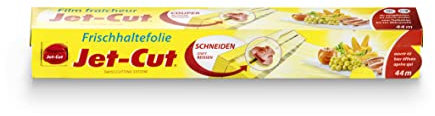 Jet-Cut Frischhaltefolie zum Schneiden, Consumer 30 cm x 44 m, transparent, Einzelpackung