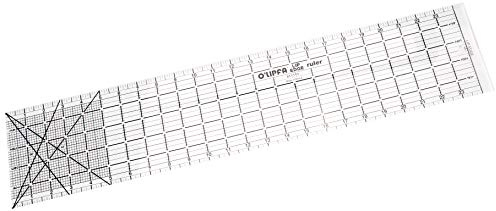O'Lipfa 11111 Ruler with Lip Edge, 5 x 24-Inch