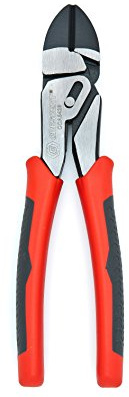 Crescent 8 Diagonal Compound Action Dual Material Cutting Plier - CCA5428 , Red