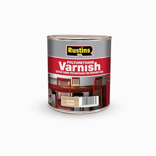 Rustins Polyurethane Varnish Clear Gloss 500ml