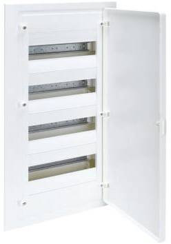 HAGER - Coffret encastré 4 rangées 48 modules - Véga 12 - VF412PR