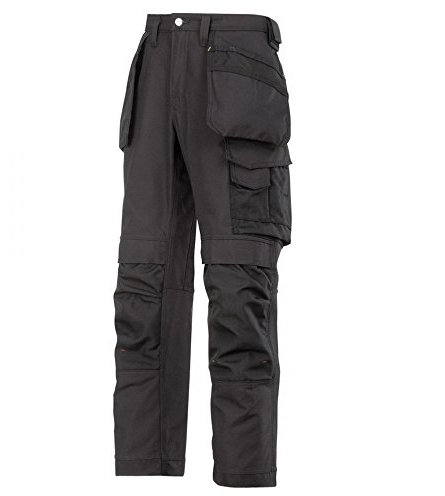 Snickers Arbeitshose mit Holstertaschen Canvas plus, 1 Stück, 200, schwarz, 32140404200