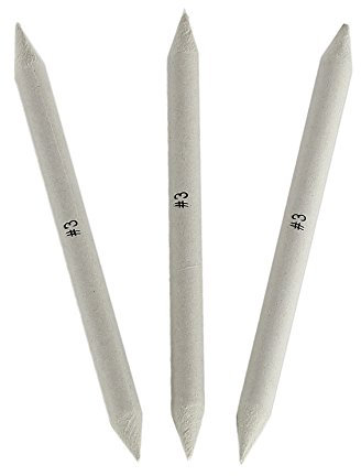 Jack Richeson Blending Tortillon Stomps, 5/16 Zoll, 3er-Pack