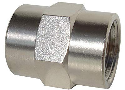 Cevik CA-280/5 - Accesorio De Neumatica Manguito roscado hembra de 1/4” a 1/4”