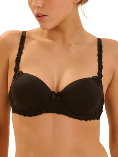 Simone Perele Soutien-Gorge décolleté carré en Spacer 3D - Noir