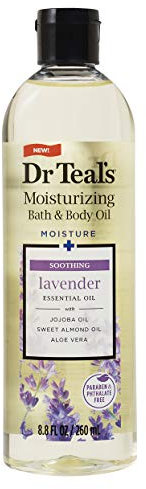 Dr Teal's Body and Bath Oil Soothe & Sleep with Lavender,8.8oz by Dr. Teal's