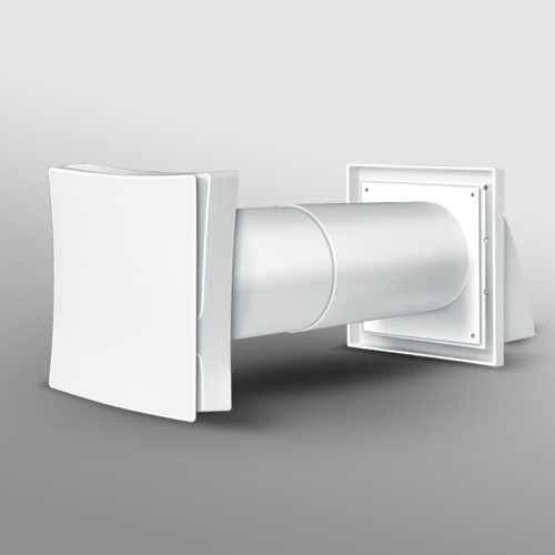 Condensation Damp Control Passive Wall Intake Vent Grille Kit