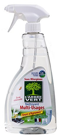 L'Arbre Vert Nettoyant multi-usages universel aux fleurs d'agrumes - Le pistolet de 740ml