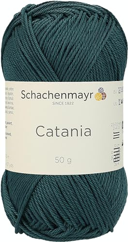 Schachenmayr Catania 9801210-00244 agave Handstrickgarn, Häkelgarn, Baumwolle