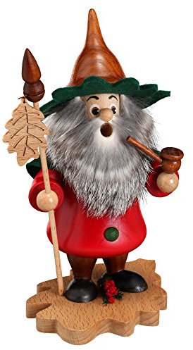 DWU Echt Erzgebirgischer Räuchermann® Blattwichtel auf Eichenblatt #14104