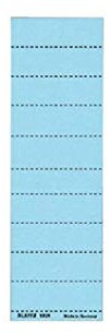 leitz 1901-35 Blankoschildchen, Karton, 4zeilig, 60 x 21 mm, blau