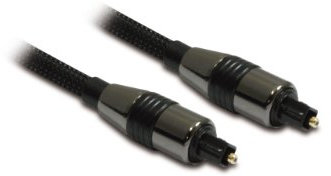 Metronic 419220 Câble Optique M/M 2 m Noir