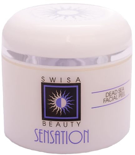 Swisa Beauty Dead Sea Facial Peel: Spa-Quality Facial Peel - Softens and Enhances Skin Tone While Peeling Dry Skin Efficiently and Effortlessly.