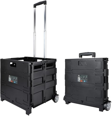 Olympia Tools 85-010 Grand Pack-N-Roll Porte-outils portable avec poignée télescopique Capacité de charge 36,3 kg Noir