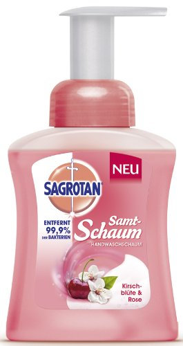 Sagrotan Samt Schaum Kirschblüte & Rose, 250 ml