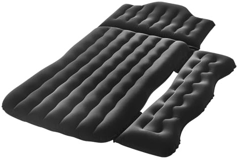 XFYESL Materassino Gonfiabile Materasso ad aria per auto, sedile posteriore gonfiabile, materasso da campeggio per auto, materassino portatile con pompa ad aria Materassino Campeggio