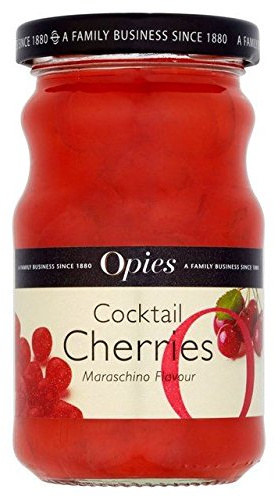Opies Cerises Confites Au Marasquin 225G - Paquet de 2