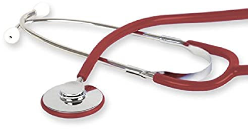 GIMA 32571 Stetoscopio fonendo Wan, Adulti, Lira Bordeaux