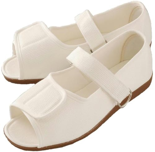 Marianne 25 Men's Sandals, Rehabilitation Shoes, Support Your Feet, white, 27.0 cm 3E