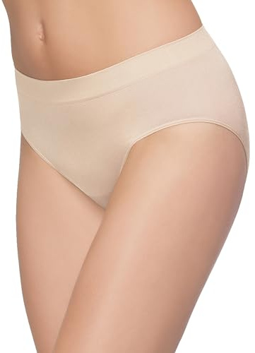 Wacoal Women's B-Smooth Brief Panty, Naturally Nude, Large