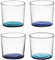 LSA Coro Becher 310ml Lagoon Farben x 4, Blue