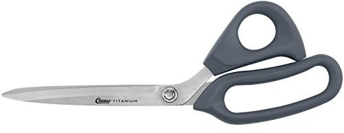 Clauss 18517 10-Inch Titanium Bonded Ultra Flex Bent Shear - Grey