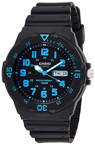 Casio HerrenArmbanduhr Analog Quarz Harz MRW-200H-2BVEF