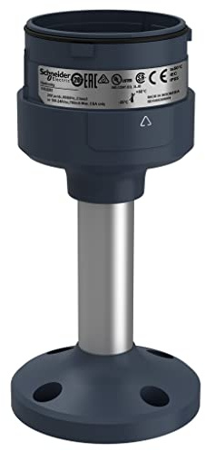 Schneider Electric - Harmony XVU - socle de montage avec mat alu - 100mm - noir - XVUZ02