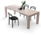 Mobili Fiver Iacopo Mesa Extensible hasta 220 centímetros Moderno, Olmo Perla, 140x90x77 cm