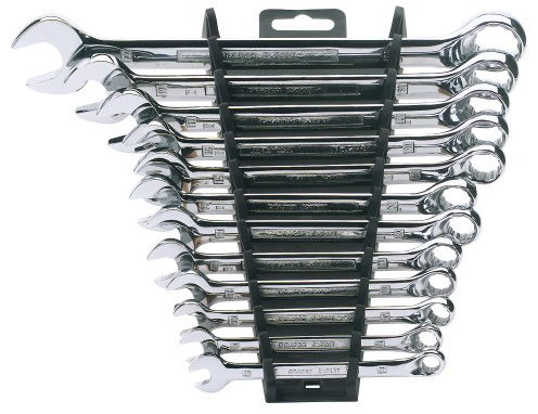 Draper Expert 12 Piece HI-TORQ Combination Spanner Set - 64605 - Metric 8-22mm Fully Polished Tool Kit