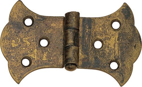 Möbelband - Scharnier Messing Antik 52 x 88 - Qualität aus Europa seit 1998