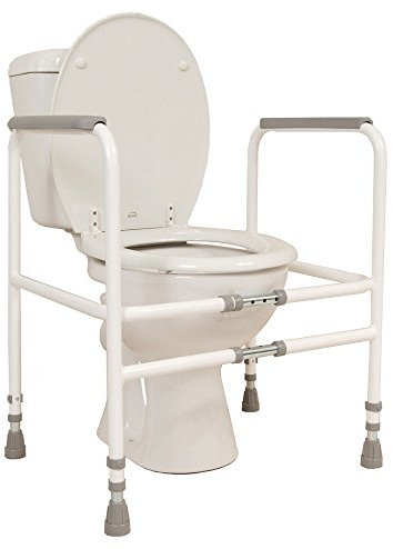 NRS Healthcare Width Adjustable Toilet Frame