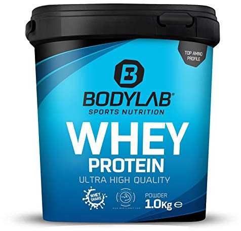 Bodylab24 Whey Protein Powder Pistacho 1kg, polvo rico en proteína para músculos más fuertes, la proteína de suero puede promover la construcción de músculo, con 80% de proteína, sin aspartamo