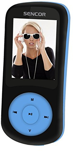 Sencor SFP 5870 BBU MP3 8GB svart, blå MP3/MP4-spelare