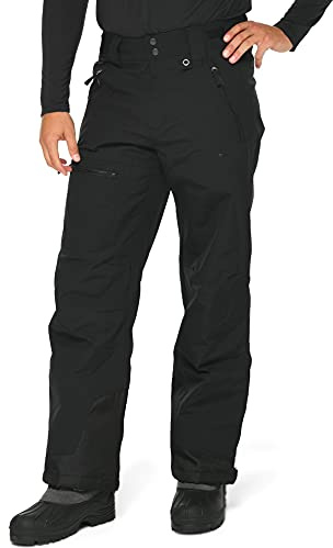 Arctix Men's Mountain Insulated Ski Pants, Black, Medium/32 , 2500