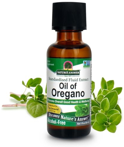 GOUTTES D €™HUILE D €™ORIGAN (Sans Alcool) 13mg 30ml