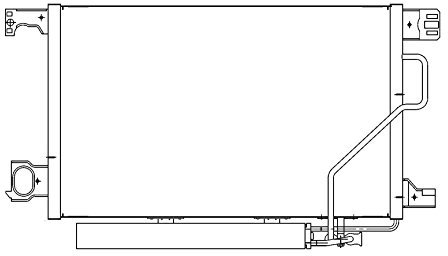 BEHR HELLA SERVICE 8FC 351 317-504 Kondensator, Klimaanlage
