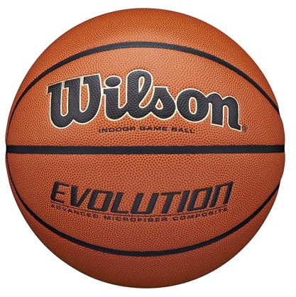Wilson Evolution Indoor Game Basketball, Intermediate - Size 6