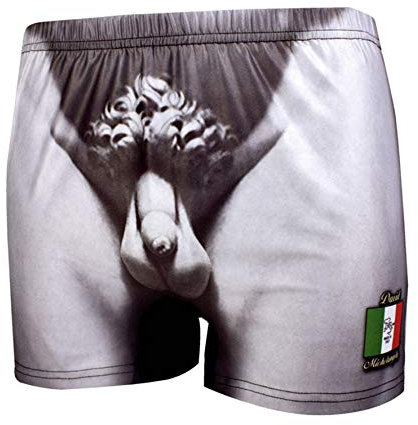 Close Up Boxershorts Michelangelo im Bildhauerlook