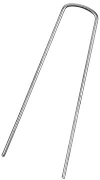 Heavy Duty Durable Steel Metal Tent Camping Gazebo Tarpaulin Pegs Hooks 20 Pack