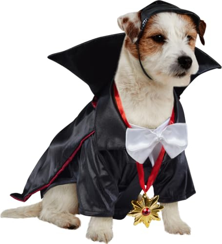 Classic Movie Mosters - Costume per animali domestici, grande, Dracula